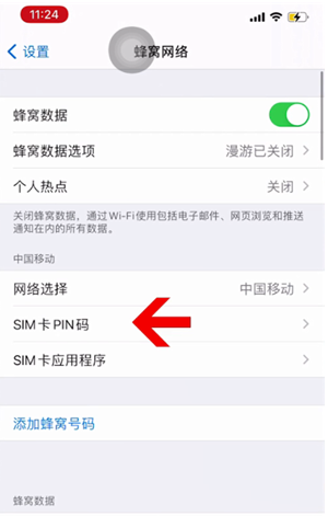 凯里苹果14维修网分享如何给iPhone14的SIM卡设置密码 