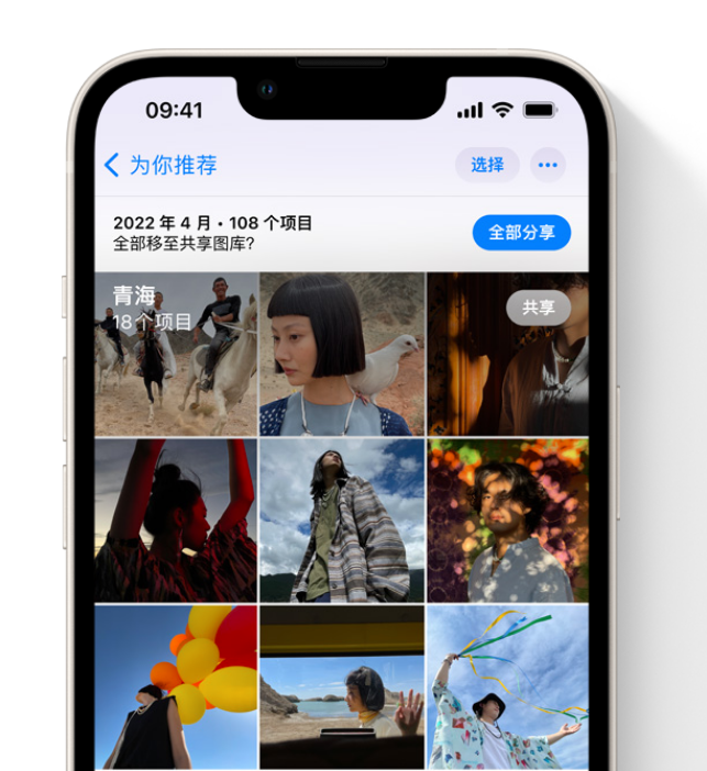 凯里苹果维修网点分享在 iPhone 上使用共享图库 