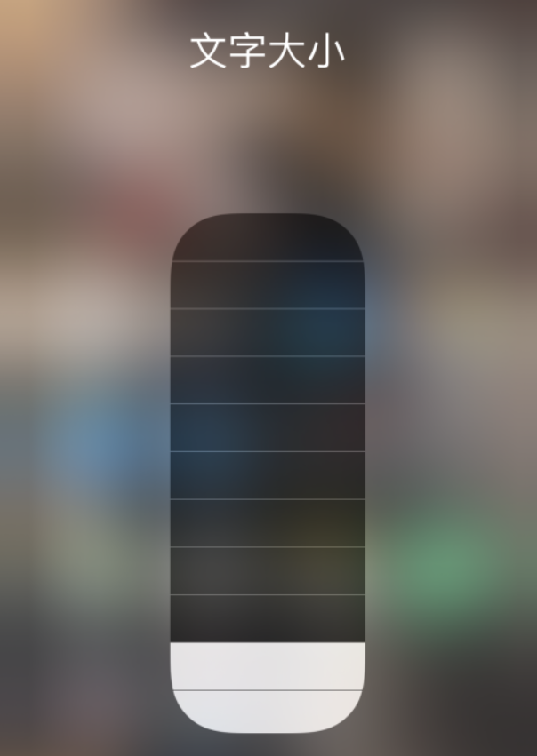 凯里苹果手机维修分享小技巧：在 iPhone 控制中心快速调节字体大小 